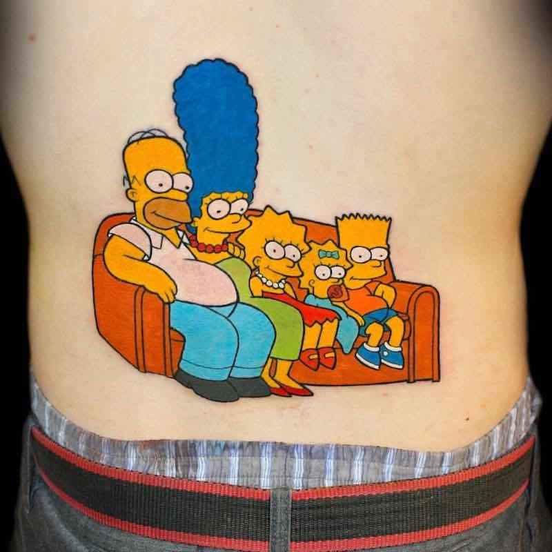 Simpsons Tattoo 3 by Chris 51