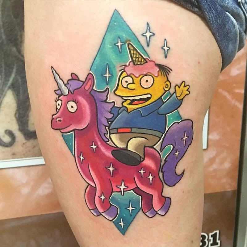Simpsons Tattoo 3 by Chris Hill