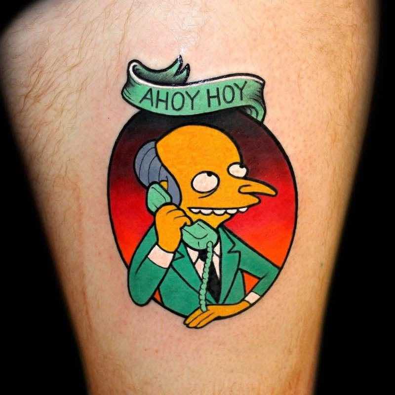 Simpsons Tattoo 4 by Chris 51