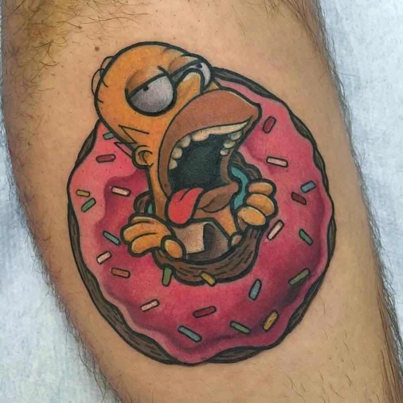 Simpsons Tattoo 5 by Michela Bottin
