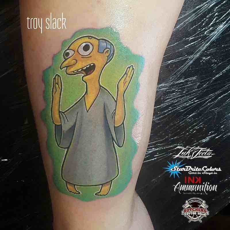 Simpsons Tattoo 7 by Troy Slack