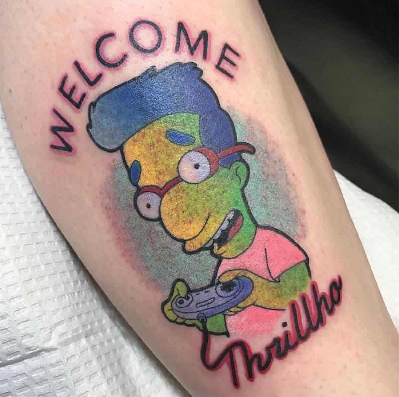 Simpsons Tattoo by Isashah Pereira