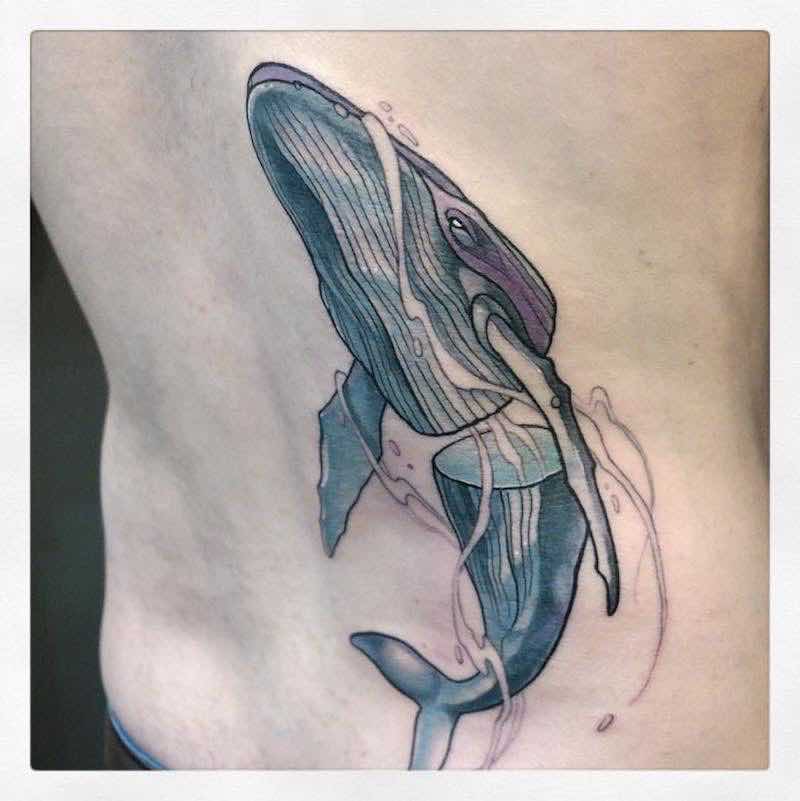 Whale Tattoo 2 by Gianpiero Cavaliere