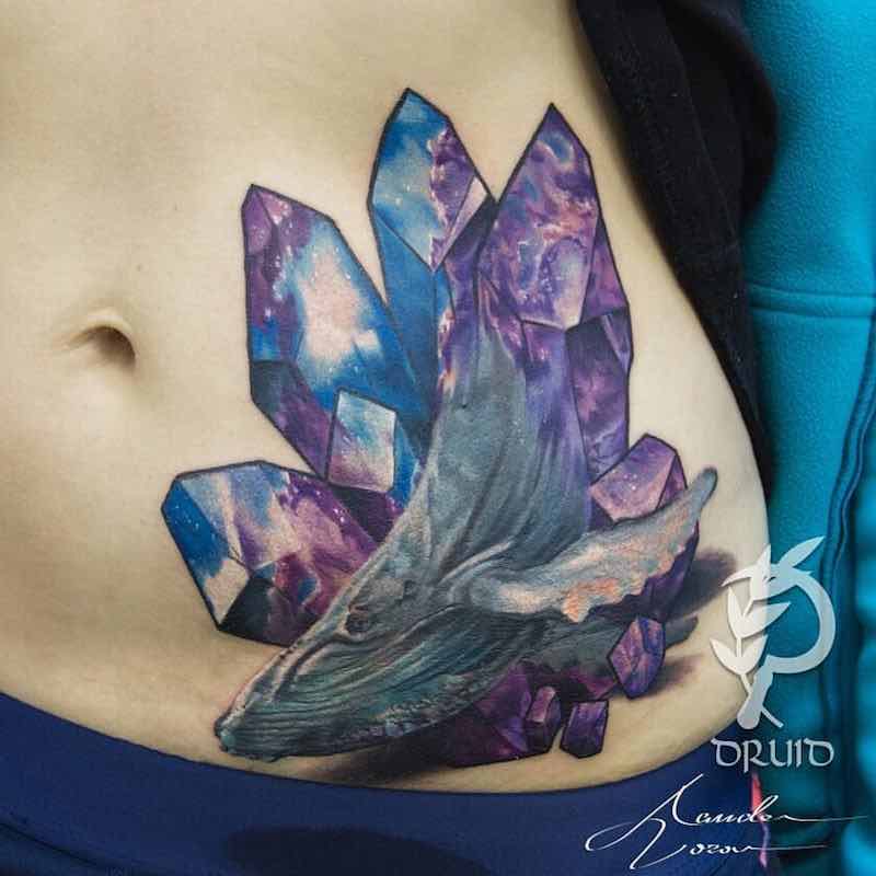 Whale Tattoo by Alexander Voron
