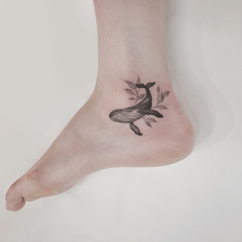 Whale Tattoo by Zeal Tattoo