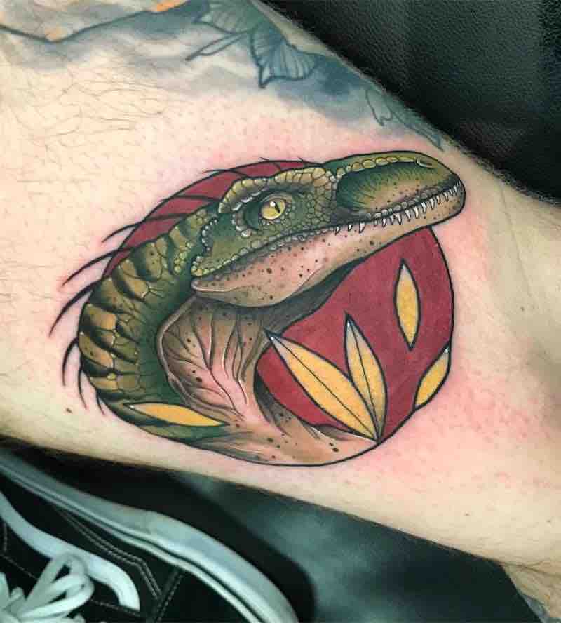 Dinosaur Tattoo 3 by Fraser Peek