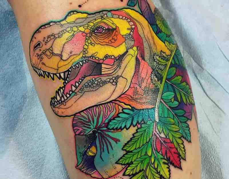 Dinosaur Tattoo Katie Shocrylas