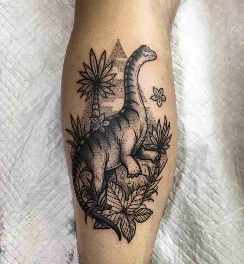 Dinosaur Tattoo by Nhat Be - Tattoo Insider