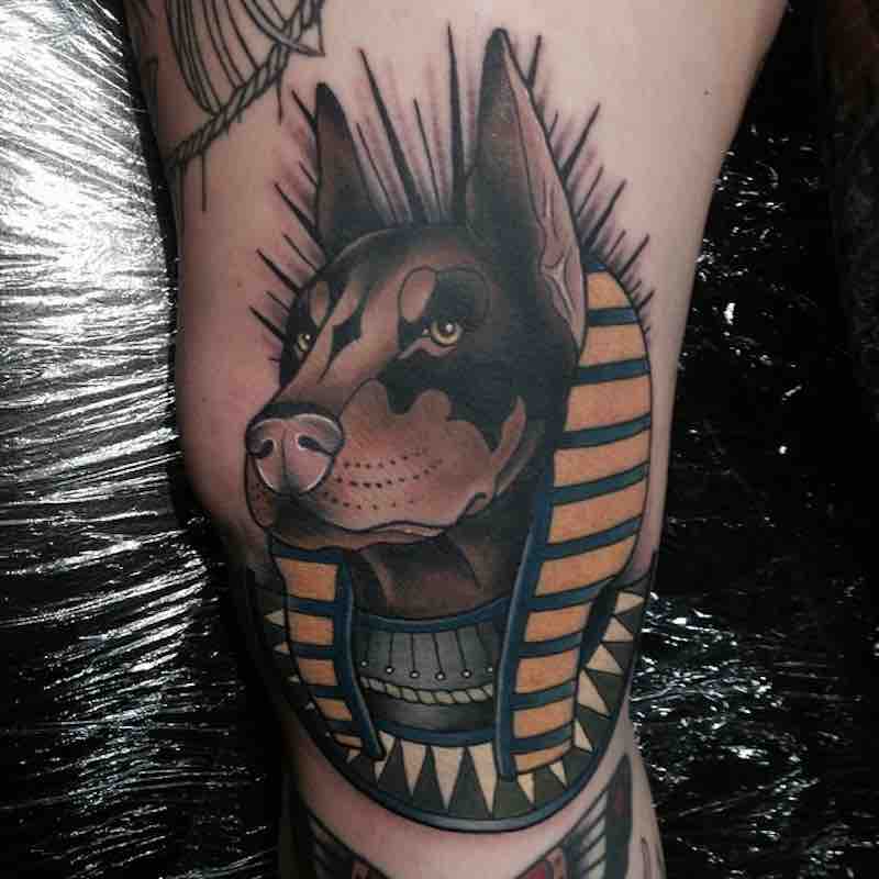 Dog Tattoo 2 by Heath Clifford