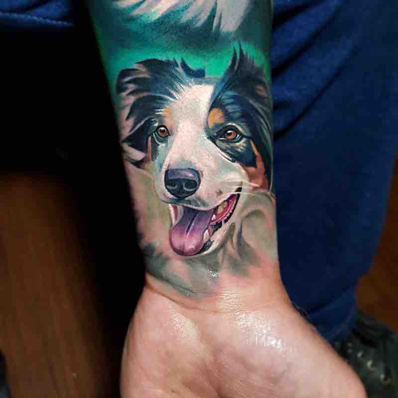 Dog Tattoo 2 by Tyler Malek