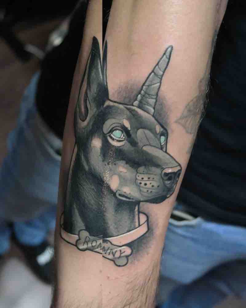 Dog Tattoo by Gianpiero Cavaliere