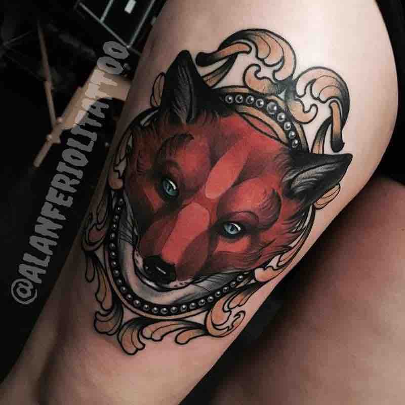 Fox Tattoo 2 by Alan Ferioli