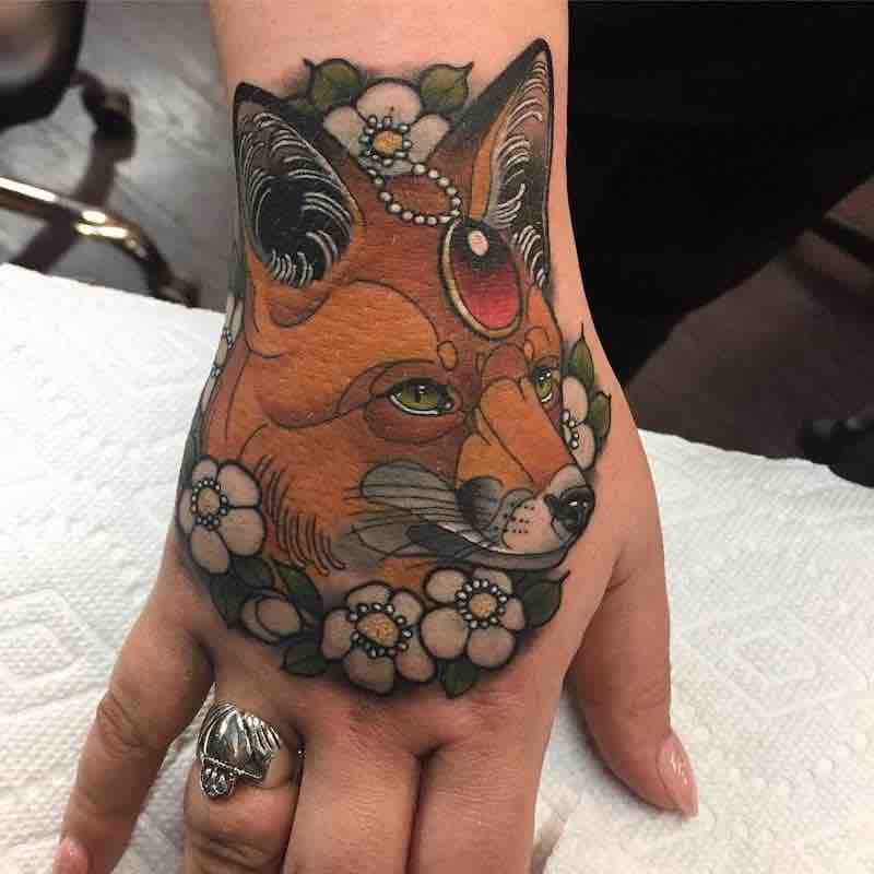 Fox Tattoo 2 by Arielle Gagnon