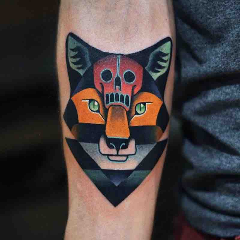 Fox Tattoo 2 by David Peyote