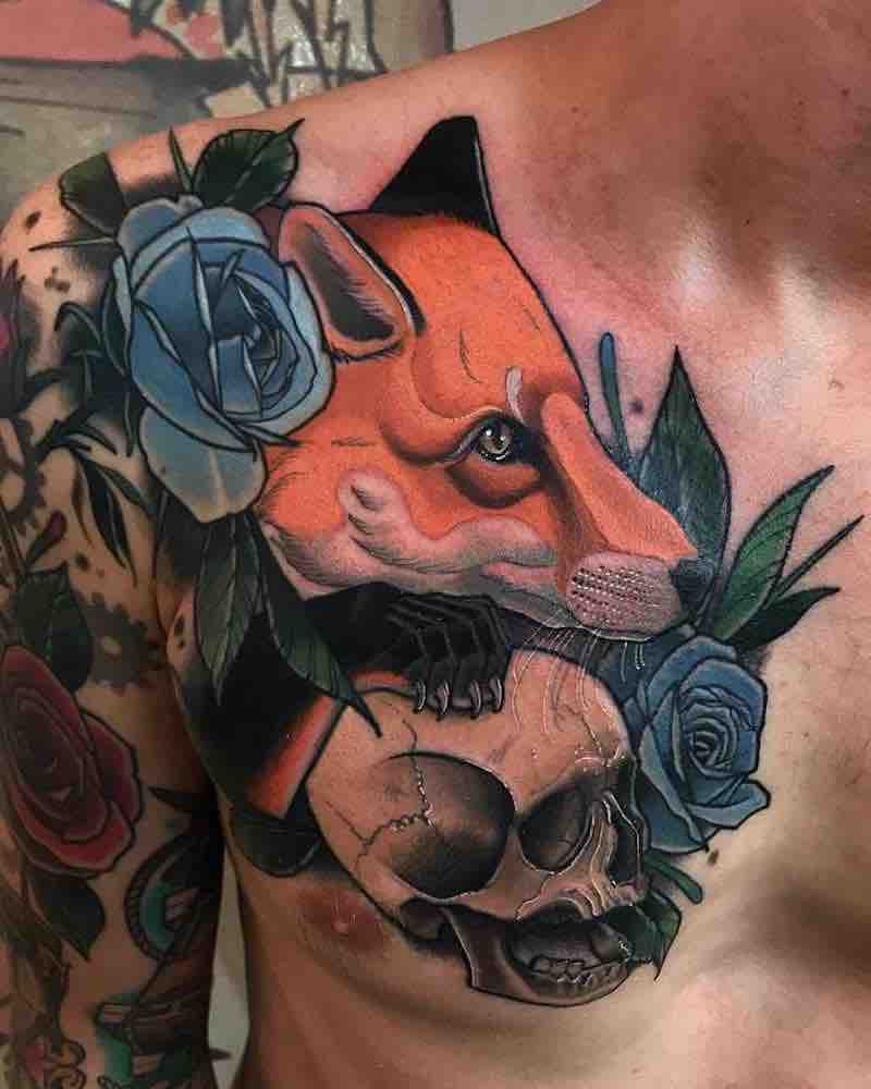 Fox Tattoo 2 by Drew Shallis