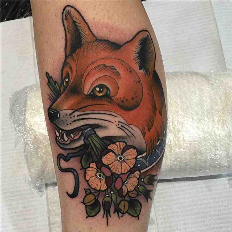 Fox Tattoo 2 by Heath Clifford