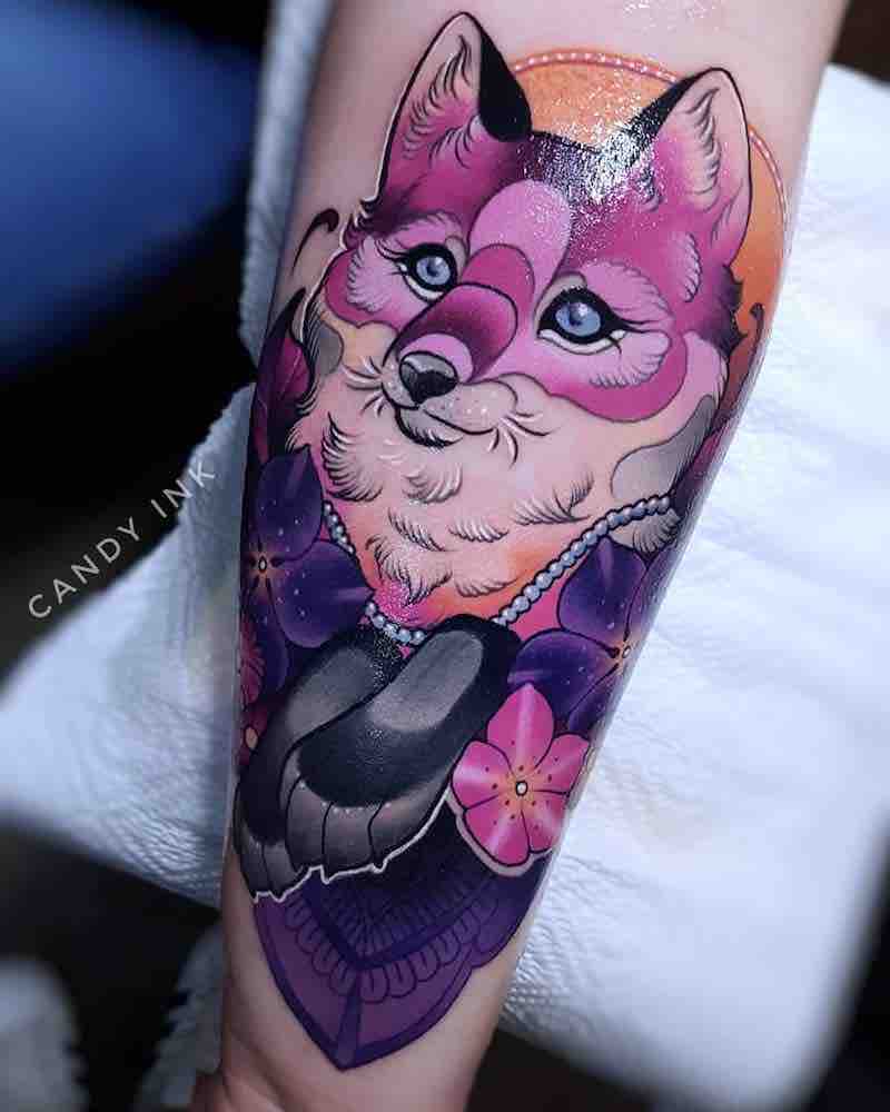 Fox Tattoo 2 by Laura Konieczna