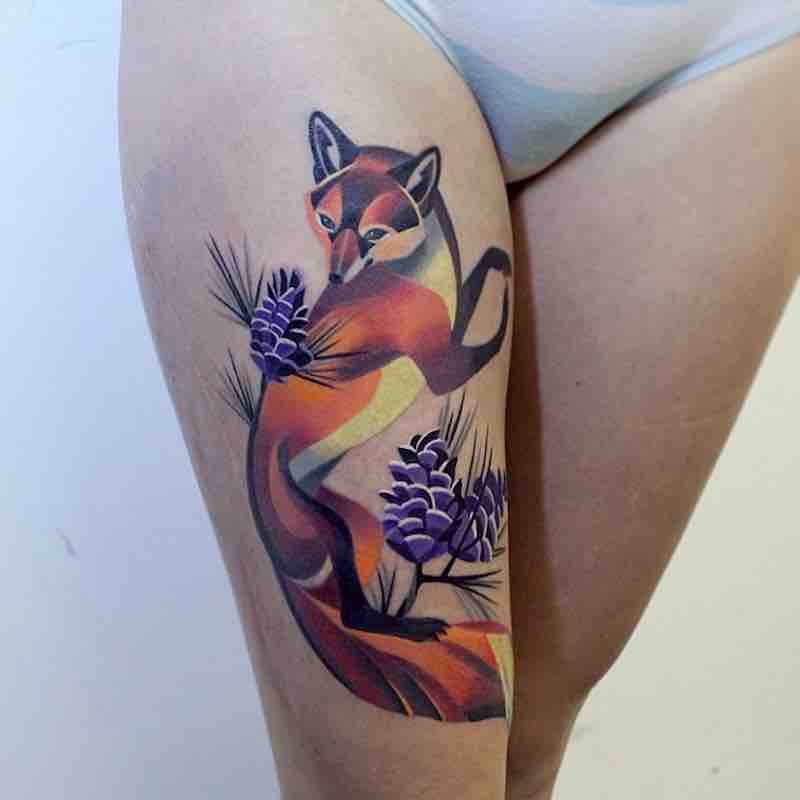 Fox Tattoo 2 by Sasha Unisex