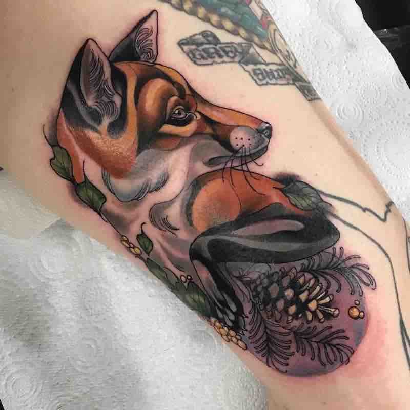 Fox Tattoo 2 by Summer Heath