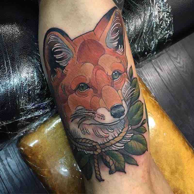 Fox Tattoo 3 by Arielle Gagnon