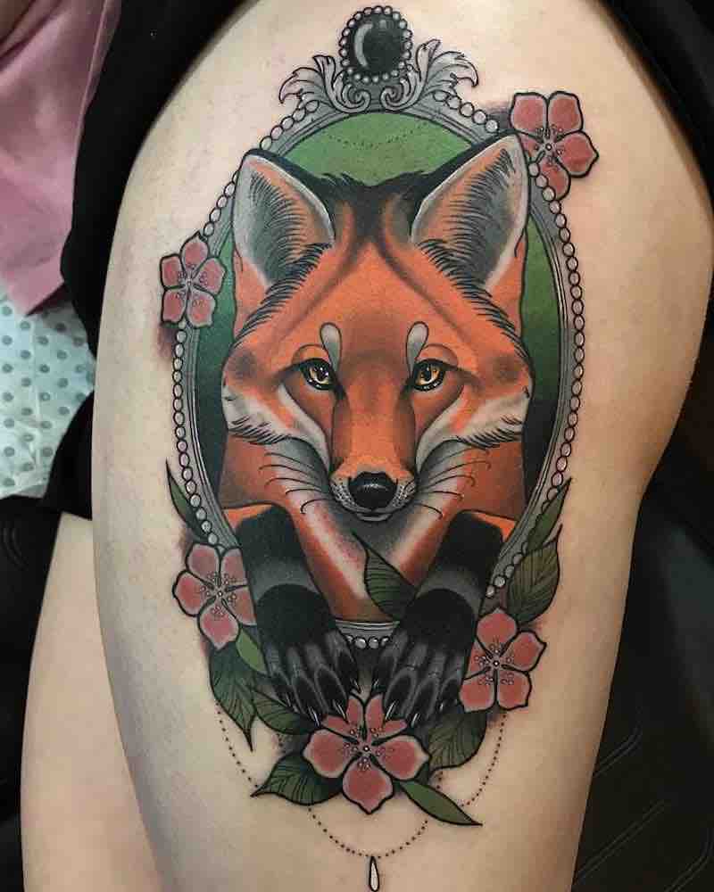 Fox Tattoo 3 by Drew Shallis