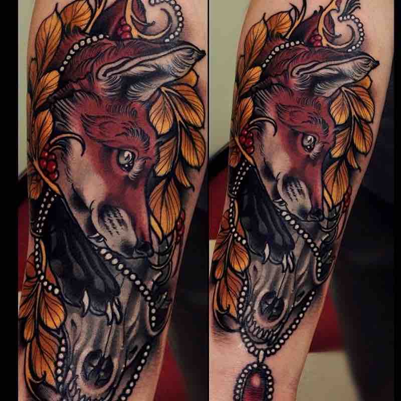 Fox Tattoo by Brando Chiesa