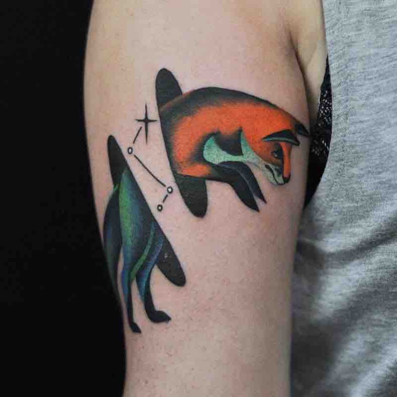 Fox Tattoo by David Peyote