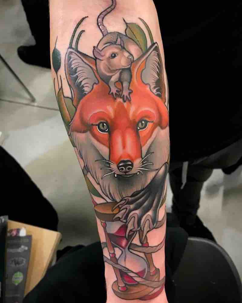 Fox Tattoo by Fulvio Vaccarone