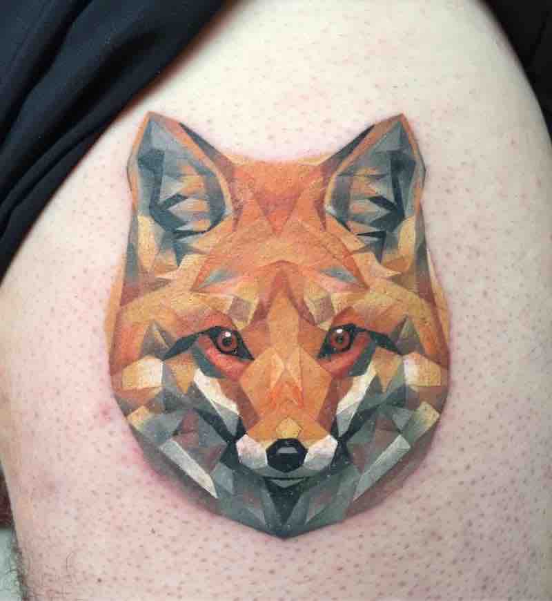 Fox Tattoo by Michelle Maddison