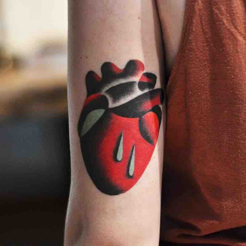 Heart Tattoo 2 by David Peyote