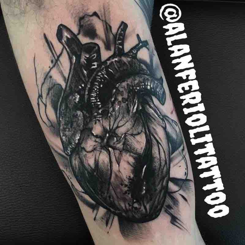 Heart Tattoo by Alan Ferioli