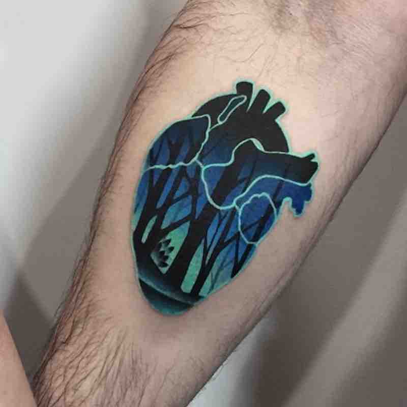 Heart Tattoo by Daria Stahp