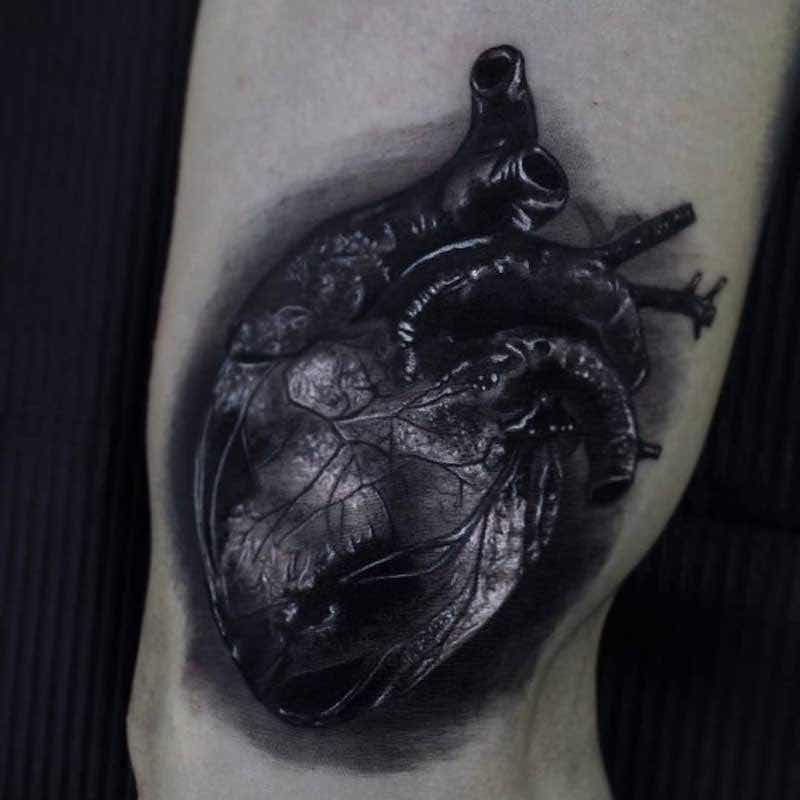 Heart Tattoo by Ferraro Fabrizio