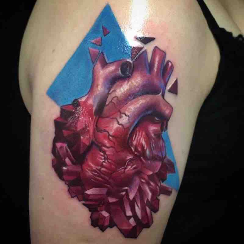 Heart Tattoo by Jesse Rix