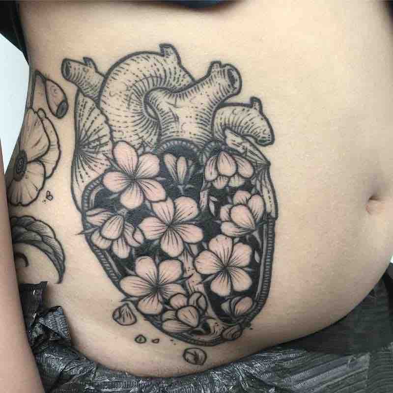 Heart Tattoo by Nhat Be