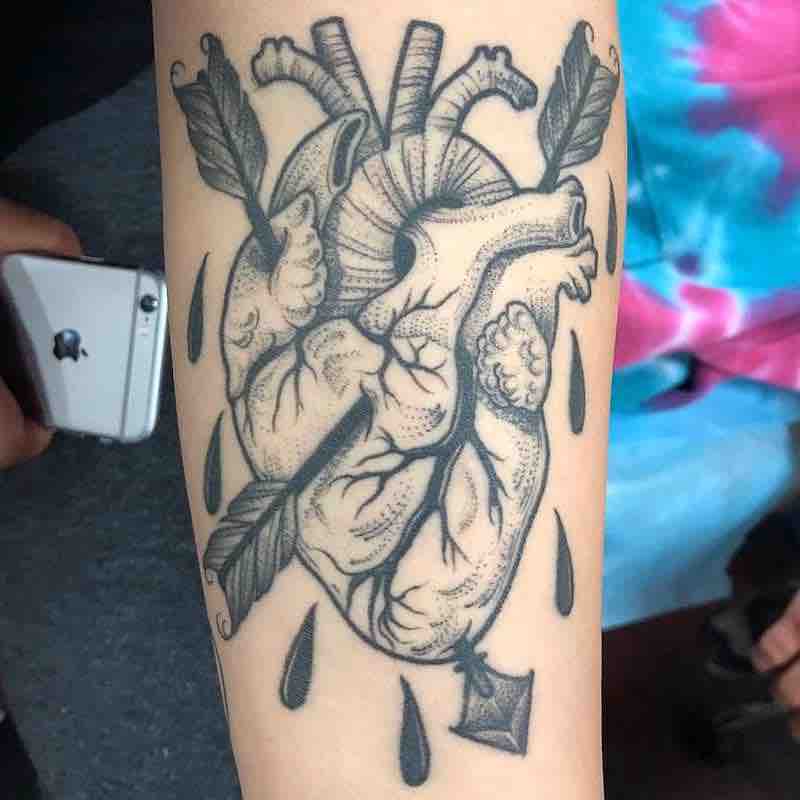 Heart Tattoo by Robbie Pina