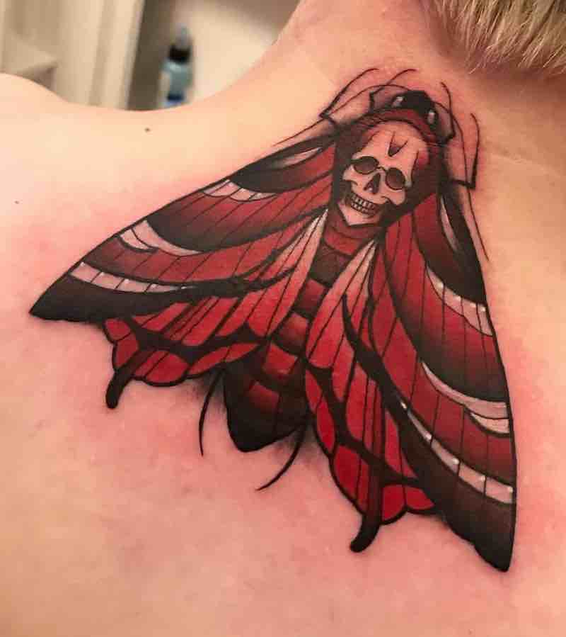 Moth Tattoo 2 by Fraser Peek