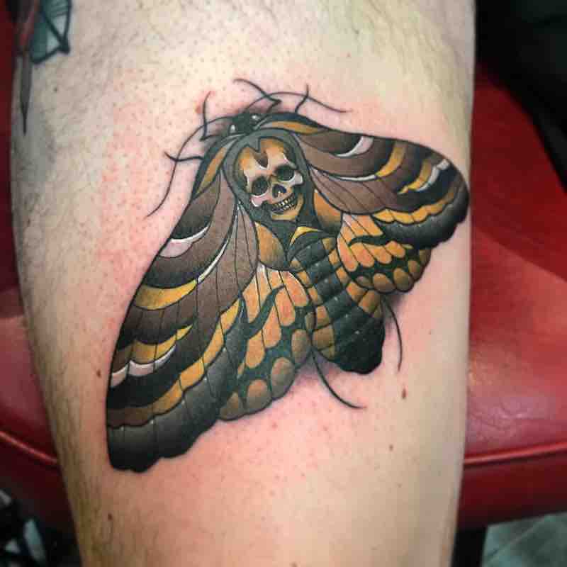 Moth Tattoo 5 by Fraser Peek