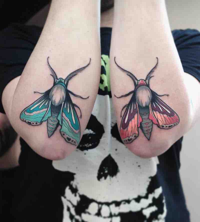 Moth Tattoo by Gianpiero Cavaliere