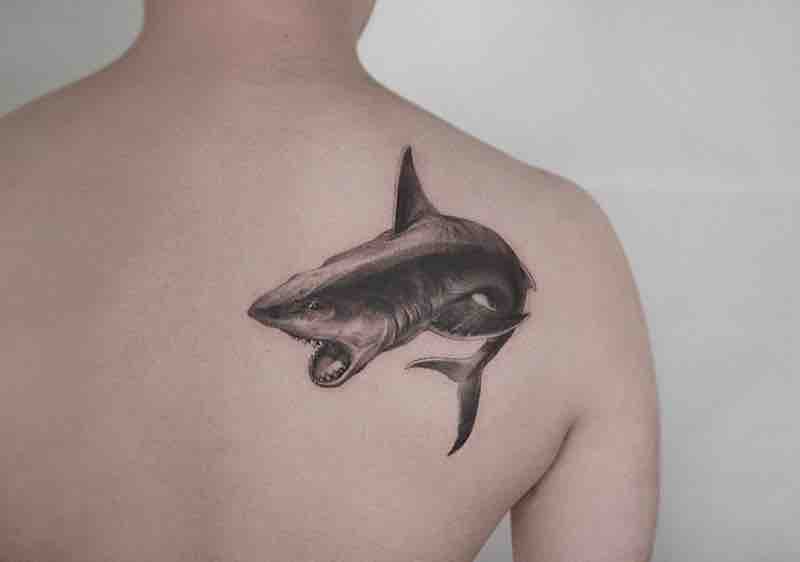 Shark Tattoo by Zeal Tattoo