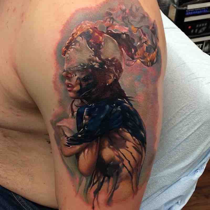 Surreal Tattoo by Kyle Cotterman