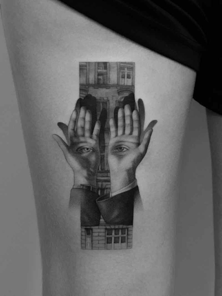 Surreal Tattoo by Paweł Indulski