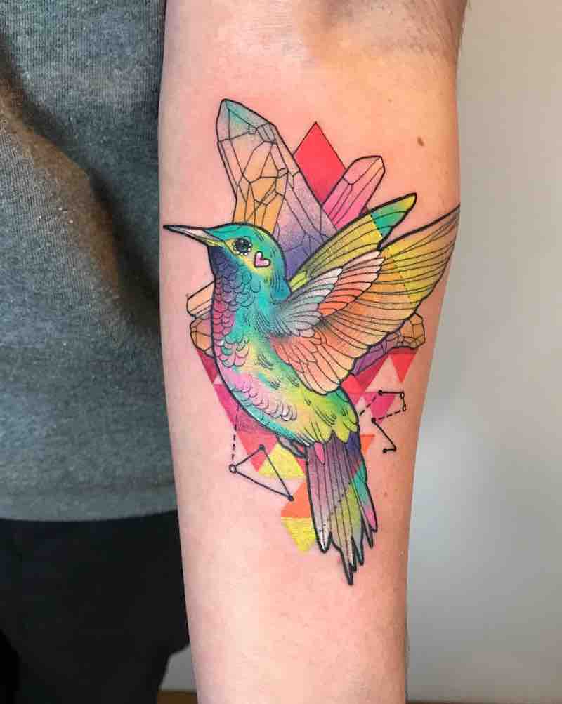 Bird Tattoo 2 by Katie Shocrylas
