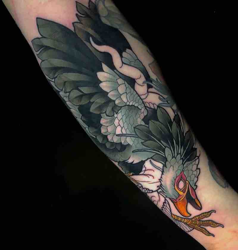 Bird Tattoo by Billy Weigler