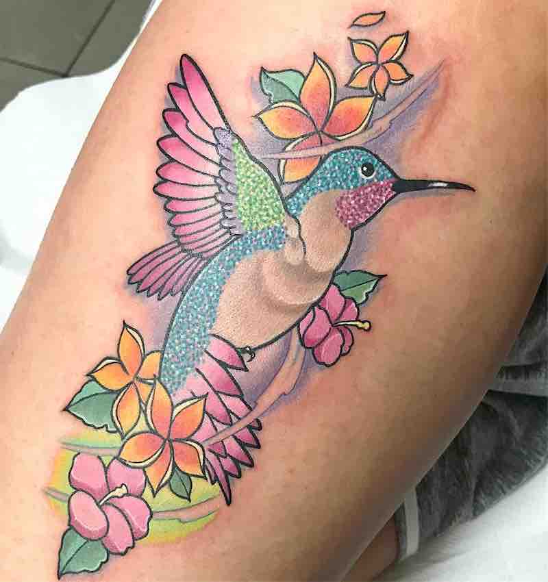 Bird Tattoo by Chris Hill