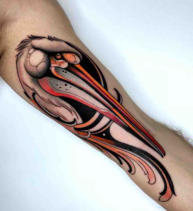 Bird Tattoo by Leah Tattooer