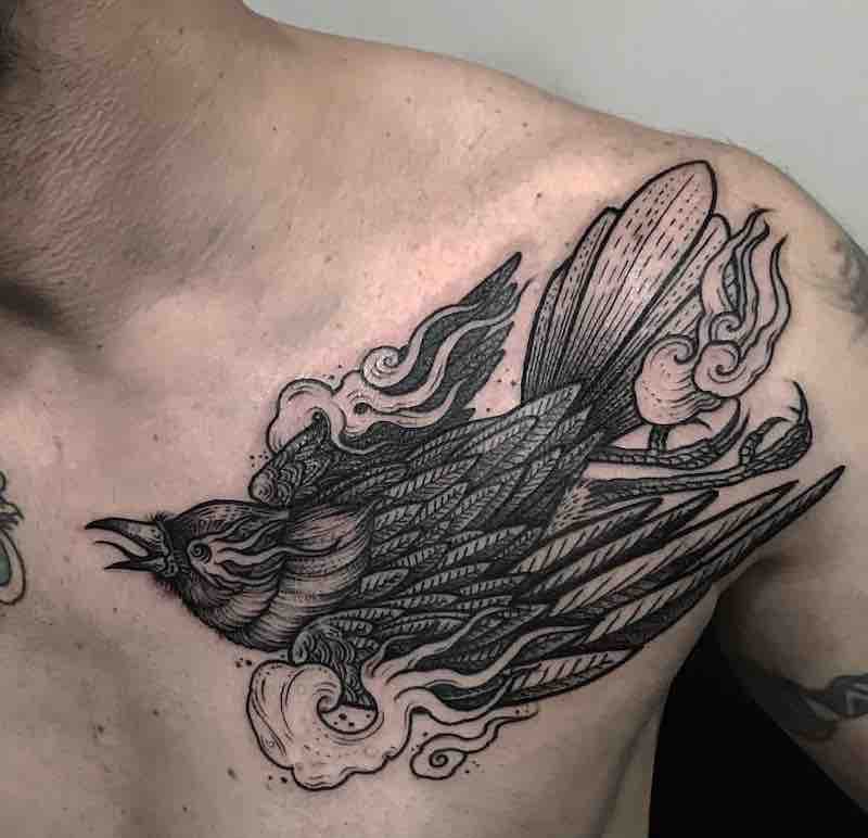 Bird Tattoo by Nhat Be