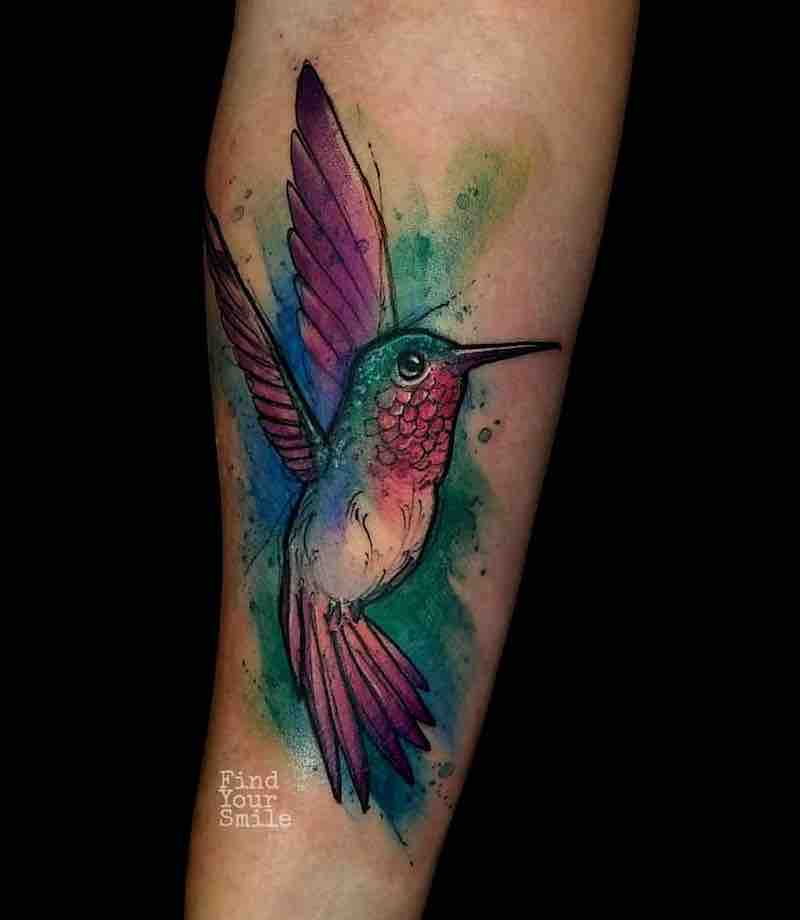 Bird Tattoo by Russell Van Schaick