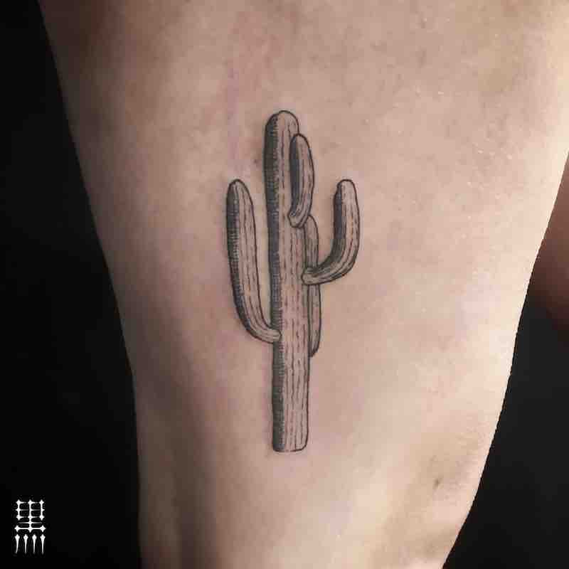 Cactus Tattoo 2 by Katie Kuroneko