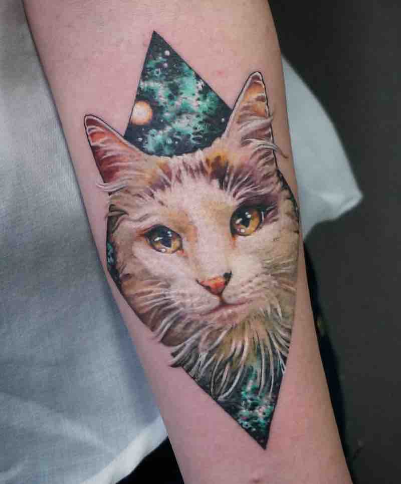 Cat Tattoo 2 by Hori Benny